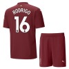 Maglia ufficiale Manchester City Rodrigo 16 Alternativa 2024-25 per Bambino